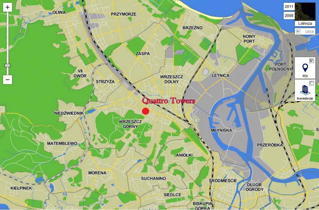 Noclegi Gdansk Centrum Exteriör bild